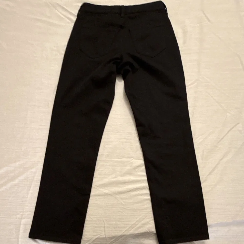 Abercrombie & Fitch Curve Love Women's 27 Black Mid Rise 90s Straight Jeans